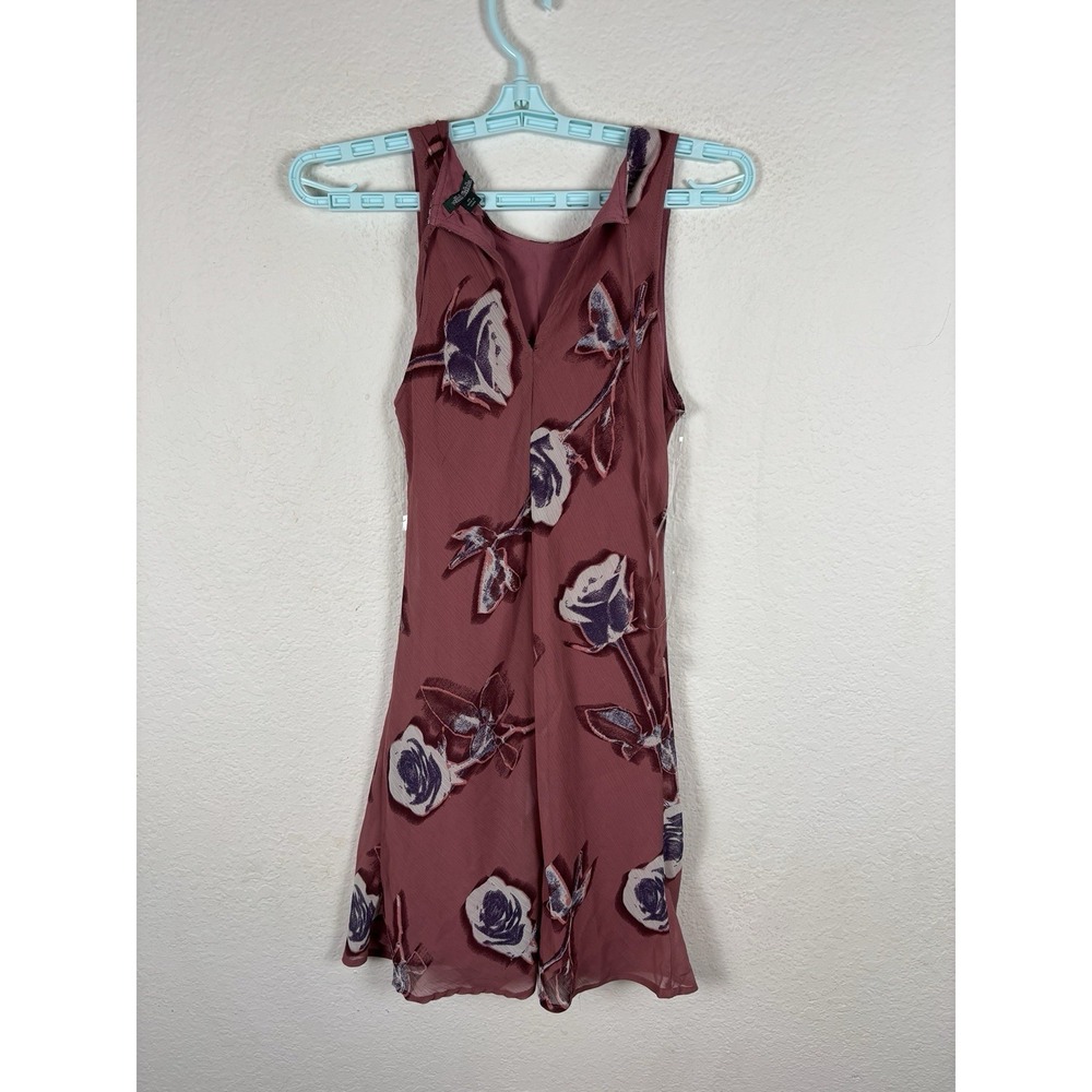 Wild Fable Dress Womens Size XS Floral Mini Slip Pink New With Tags $25 - Picture 6 of 7